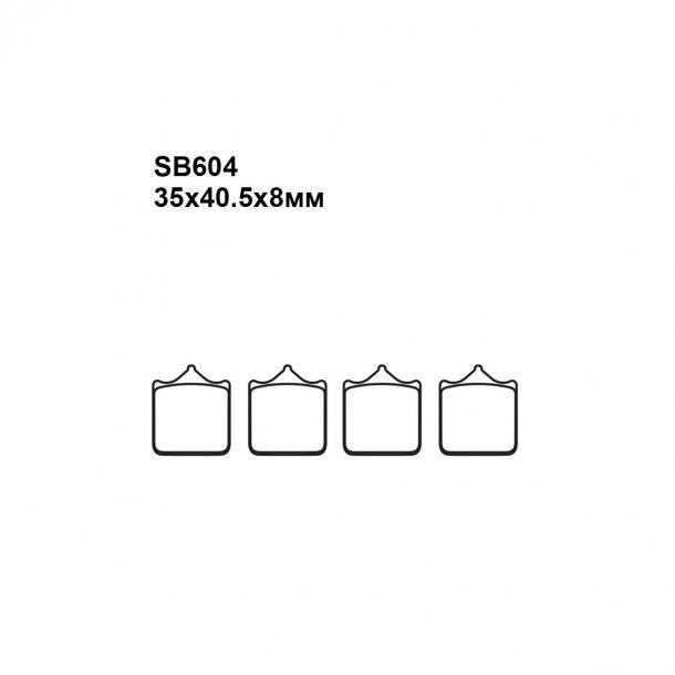 Тормозные колодки Puller SB604