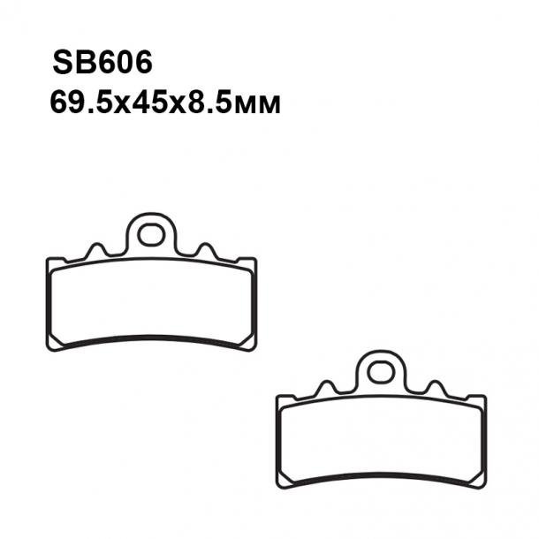 Тормозные колодки Puller SB606