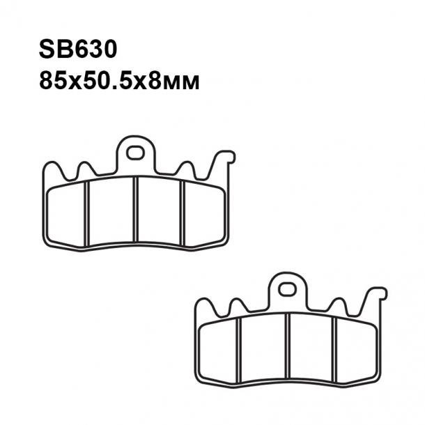 Тормозные колодки Puller SB630