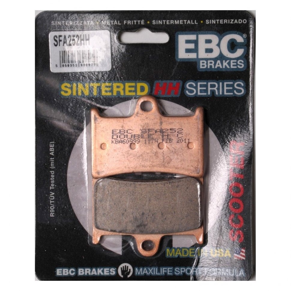 EBC Тормозные колодки для скутера SFA252HH