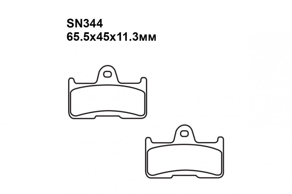 Тормозные колодки Puller SN344