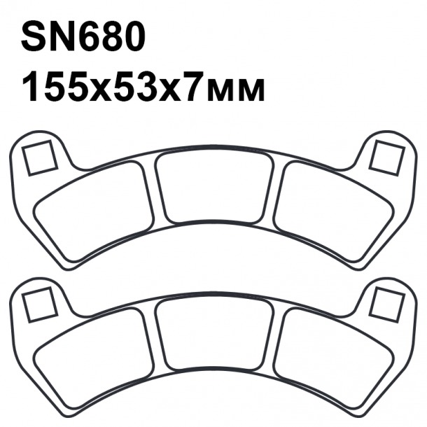 Тормозные колодки Puller SN680