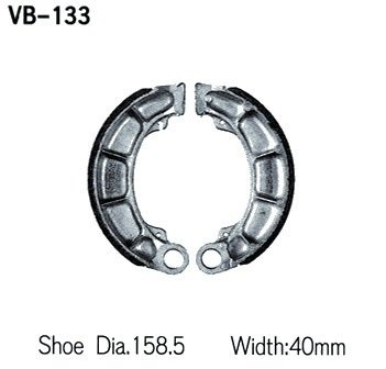Тормозные колодки Vesrah VB 133