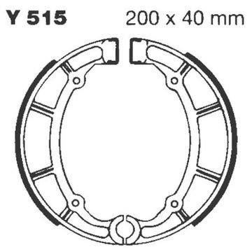 EBC Тормозные накладки Y515