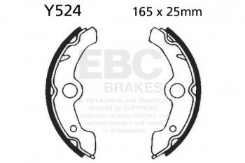 Тормозные колодки EBC Y524