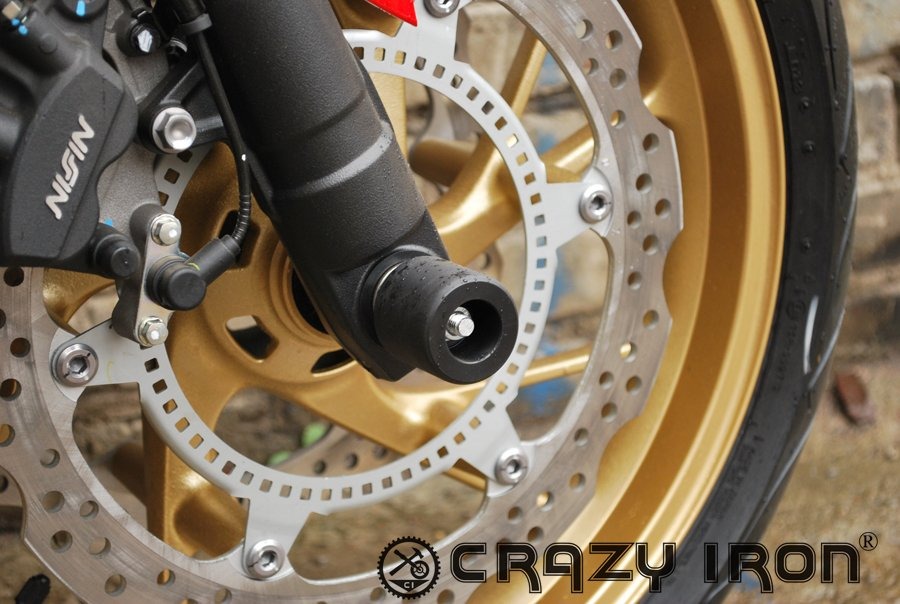 Crazy Iron Слайдеры в ось переднего колеса для Honda VFR1200F/FD 2010-2016
