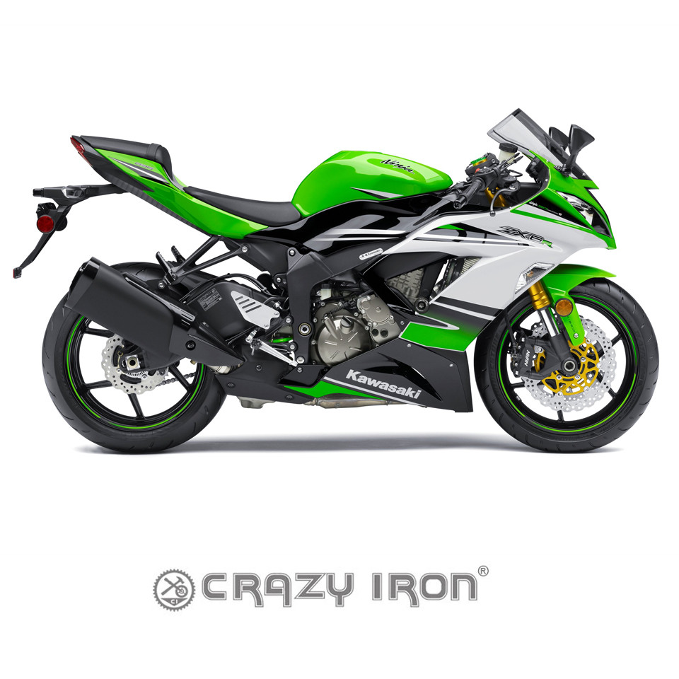 Crazy Iron 4057 Слайдеры для Kawasaki ZX-6R 09-15