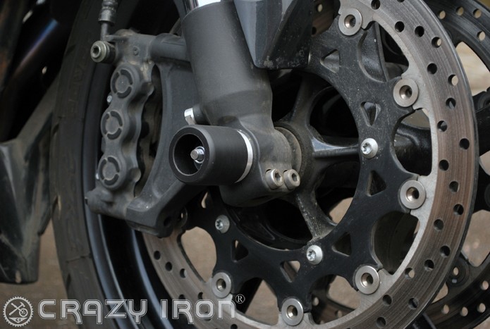 Crazy Iron 3011 Слайдеры Yamaha YZF-R1 от 2004- в ось переднего колеса