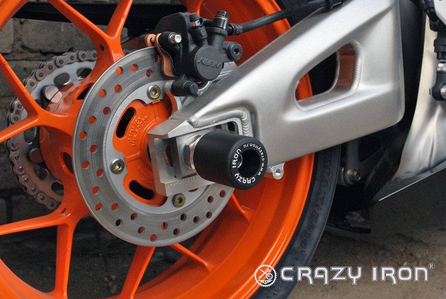 Crazy Iron Слайдеры в ось заднего колеса для Honda CBR600RR 2003-2016