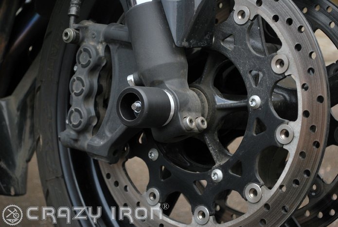 Crazy Iron 3011 Слайдеры Yamaha YZF-R1 от 2004- в ось переднего колеса