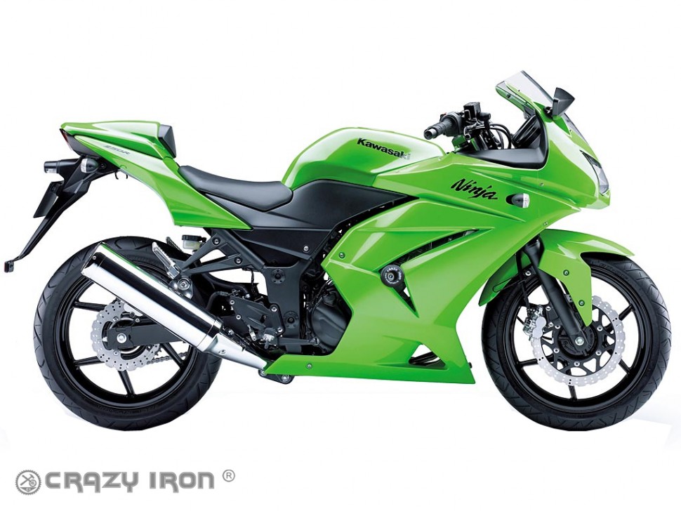 Crazy Iron Слайдеры для Kawasaki Ninja 250R EX250 2008-2012