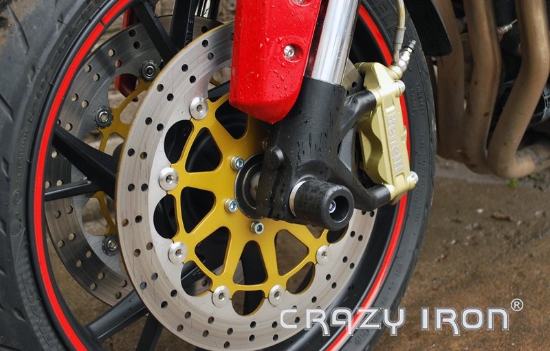 Crazy Iron 6074 Слайдеры в ось переднего колеса для Stels 600 Benelli 2012-2016