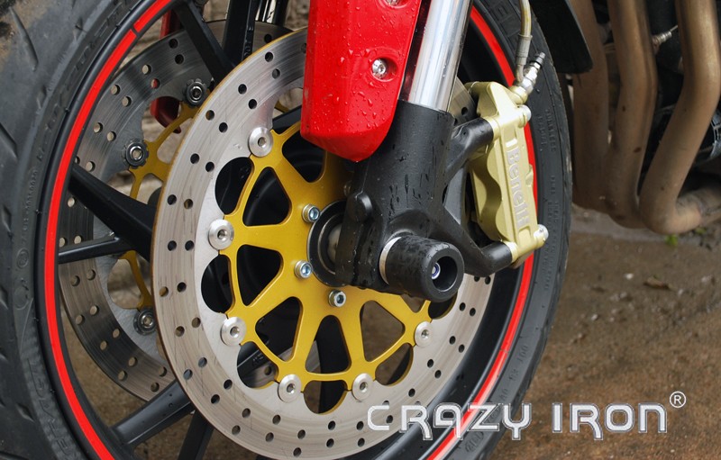 Crazy Iron Слайдеры в ось переднего колеса для Stels 600 Benelli 2012-2016