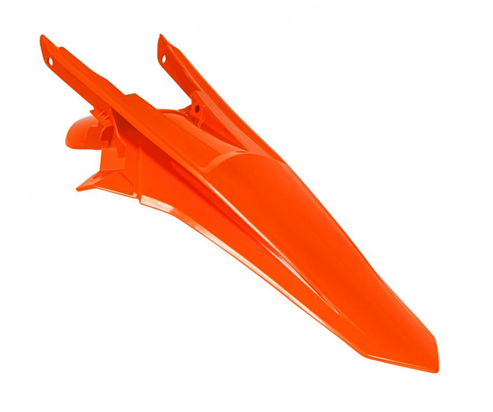 RTech R-PPKTMAN0017 Крыло заднее EXC/EXCF/XC-W125-500 17-19 неон оранжевое