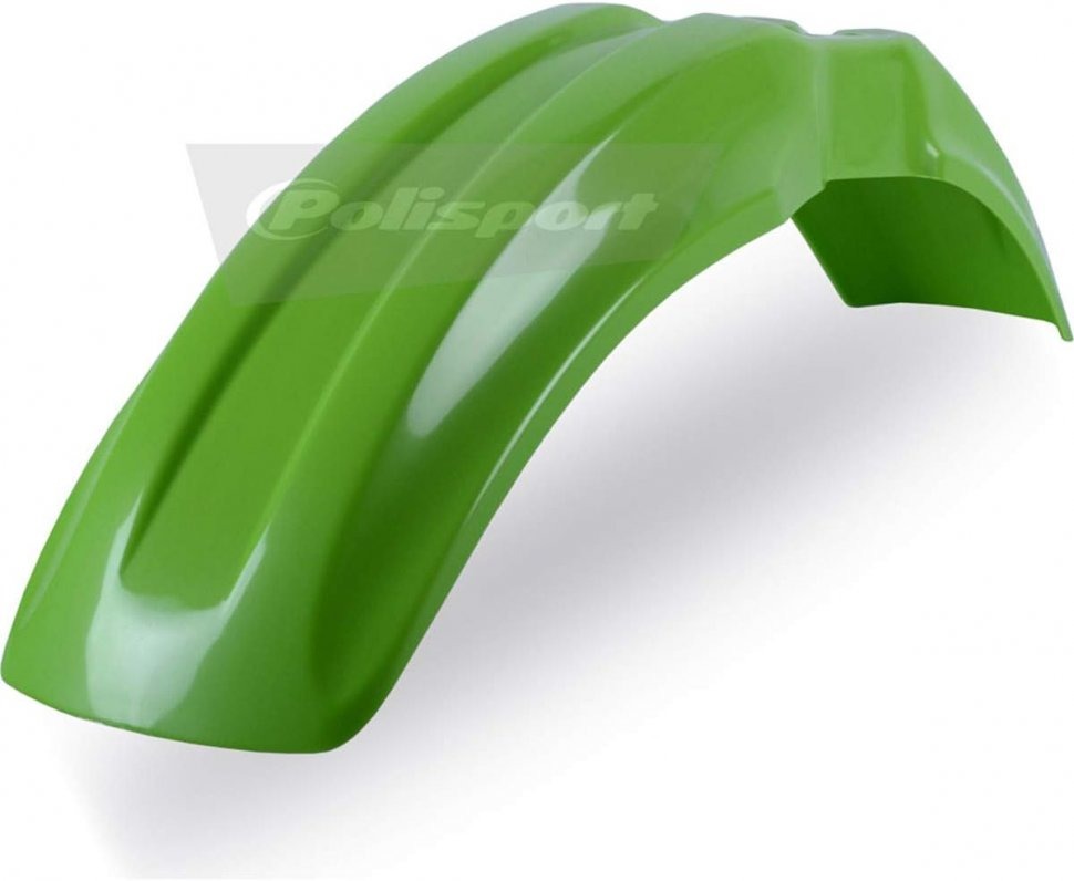 Переднее крыло Polisport для Kawasaki KX85/100 01-13 зеленое
