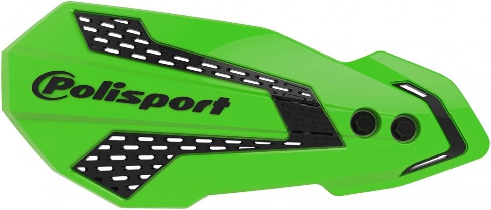 Polisport Защита рук MX Flow Kawasaki KX450F 19-, KX250F 20- зелёно-черный