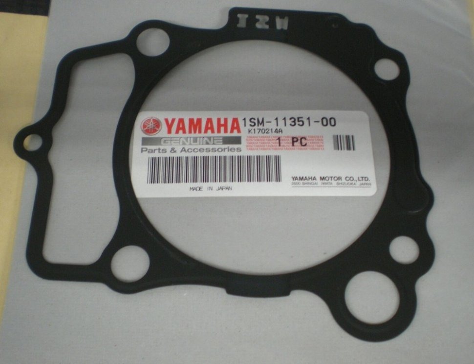 Прокладка под цилиндр Yamaha OEM 1SM-11351-00-00