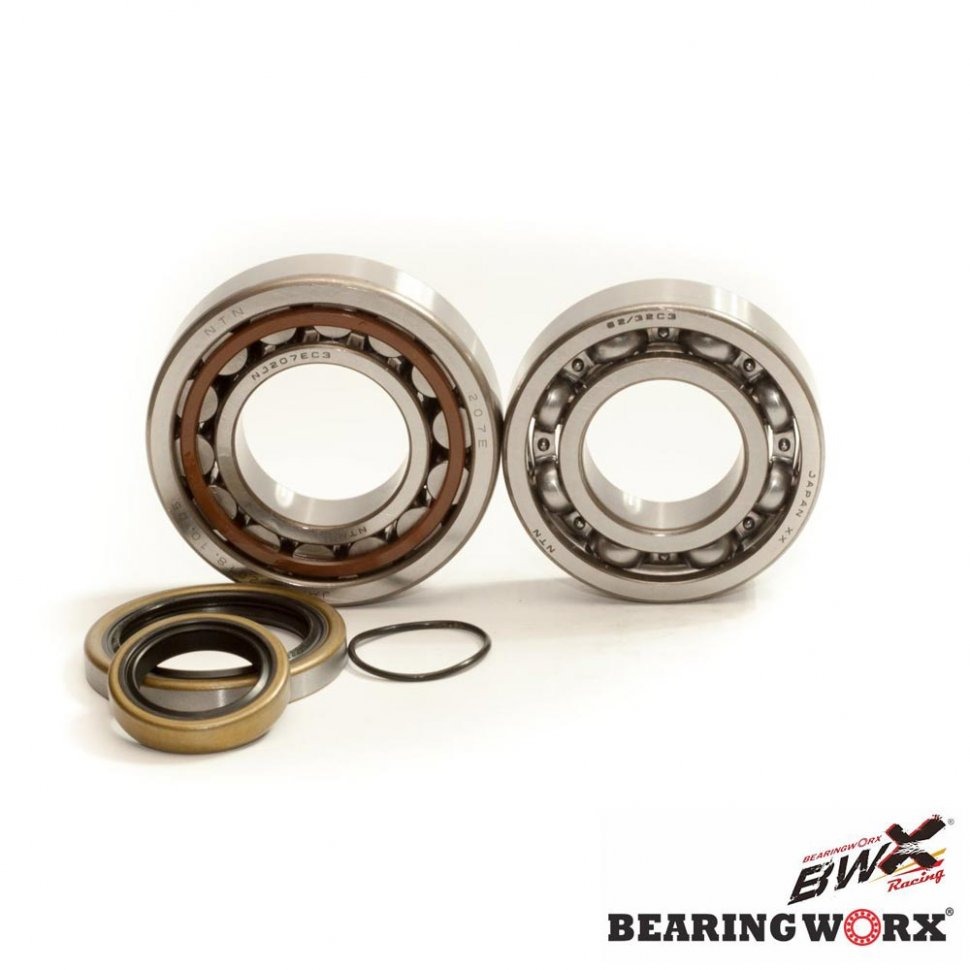 Bearing Worx Ремкомплект подшипников коленвала KTM SX/EXC 250/300 04-19, FREERIDE 250R 14-17 (24-1098)