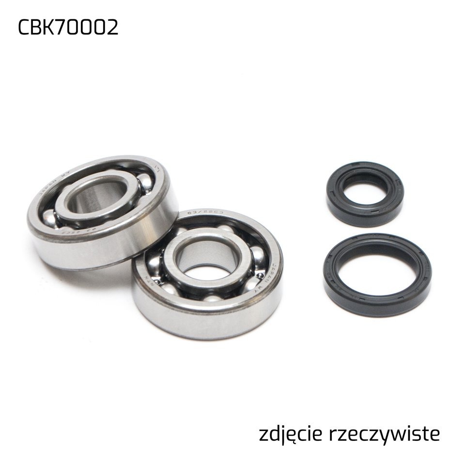 Bearing Worx Ремкомплект подшипников коленвала Suzuki RM 125 89-08 (24-1016)