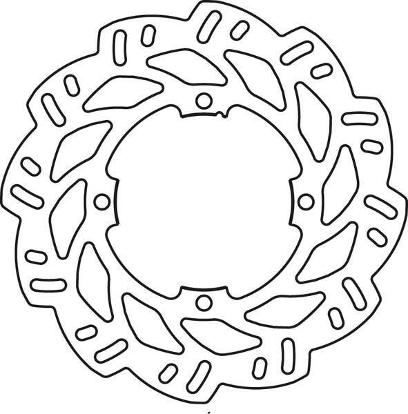 Тормозной диск GOLDfren 1216F2