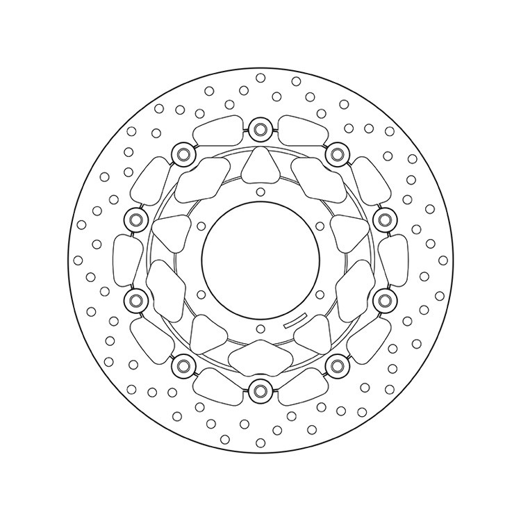 Brembo 78B40867 Тормозной диск