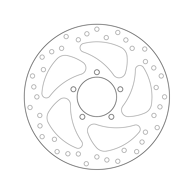 BREMBO 68B407P6 Тормозной диск