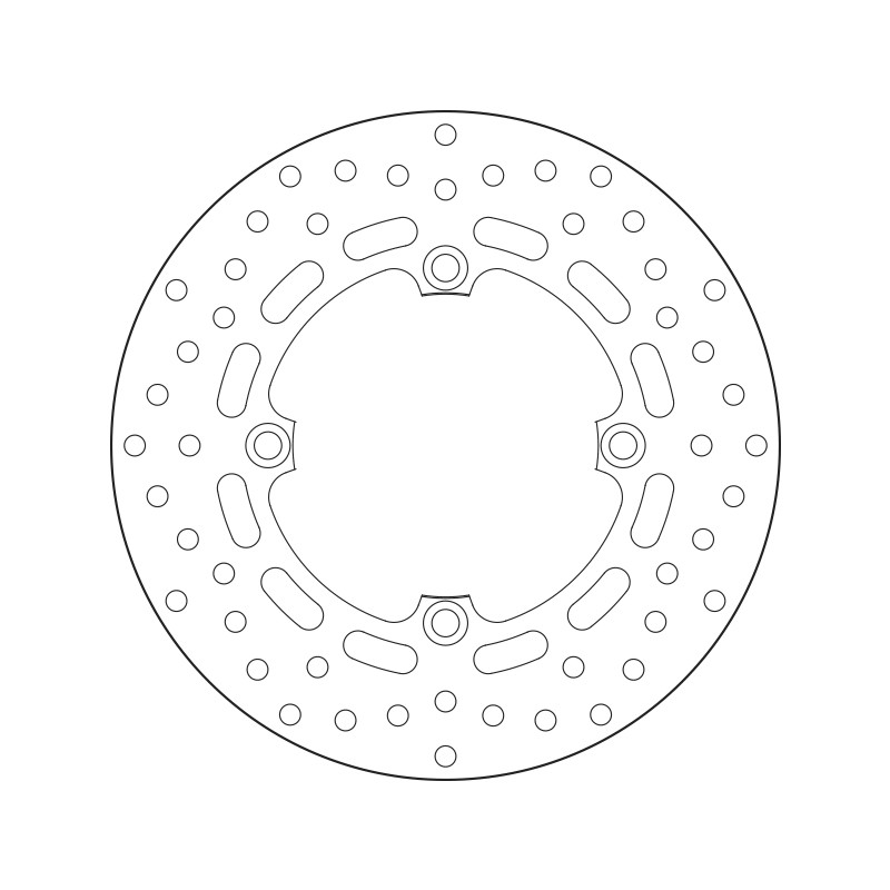 BREMBO 68B407P7 Тормозной диск