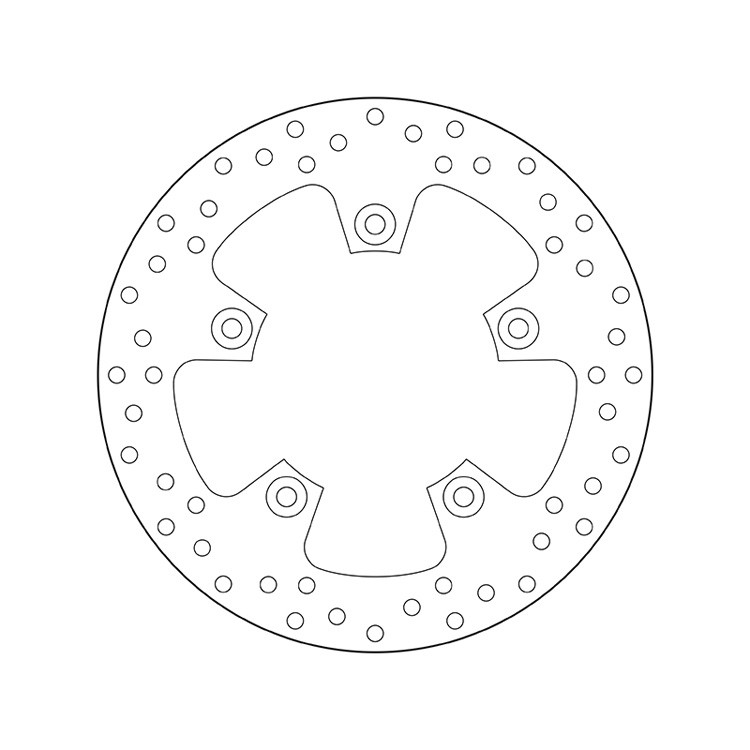 BREMBO 68B407F1 Тормозной диск