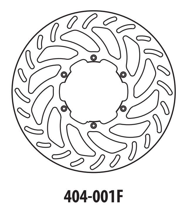 Тормозной диск GOLDfren 404-001F2