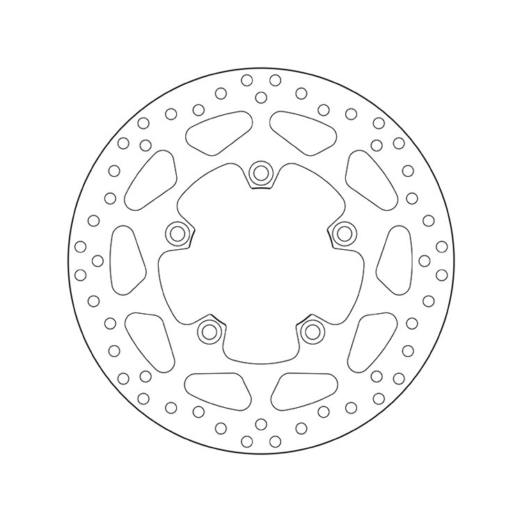 BREMBO 68B407H5 Тормозной диск