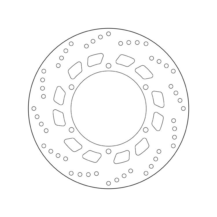 Brembo 68B407D0 Тормозной диск