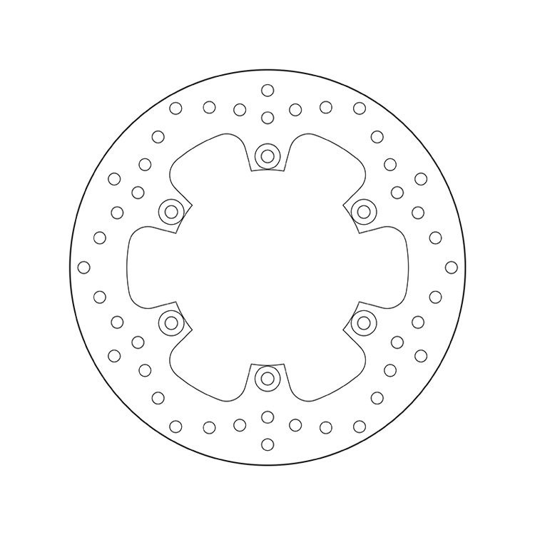 Brembo 68B407E4 Тормозной диск