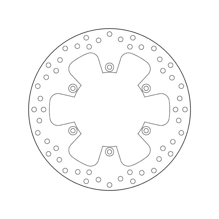 BREMBO 68B407F0 Тормозной диск