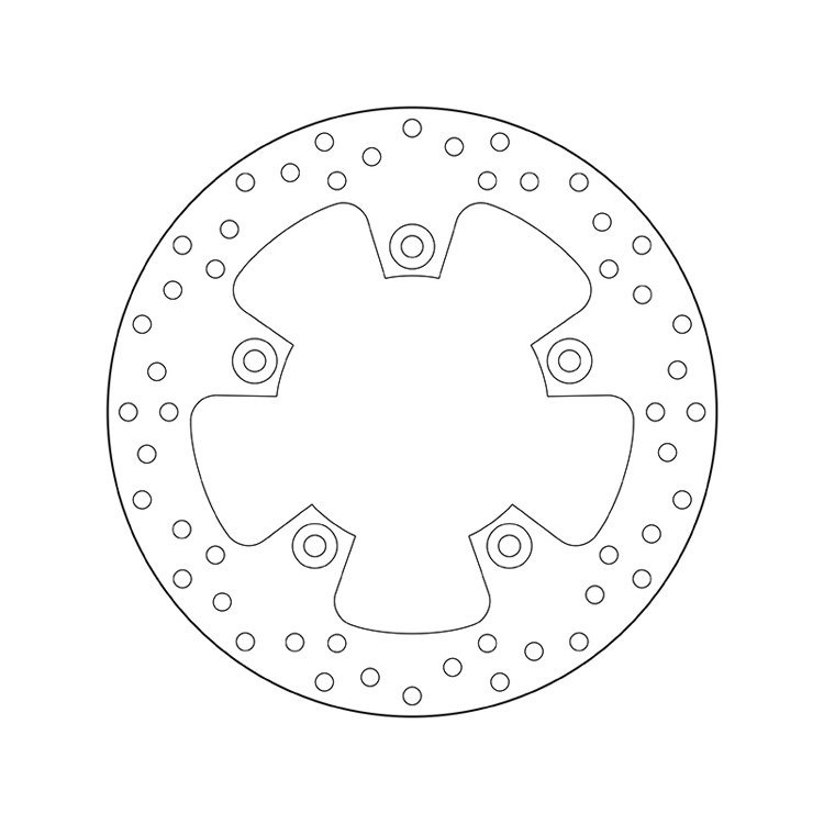 BREMBO 68B407F1 Тормозной диск