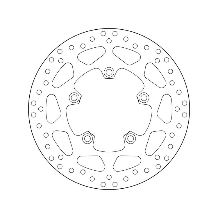 BREMBO 68B407H5 Тормозной диск