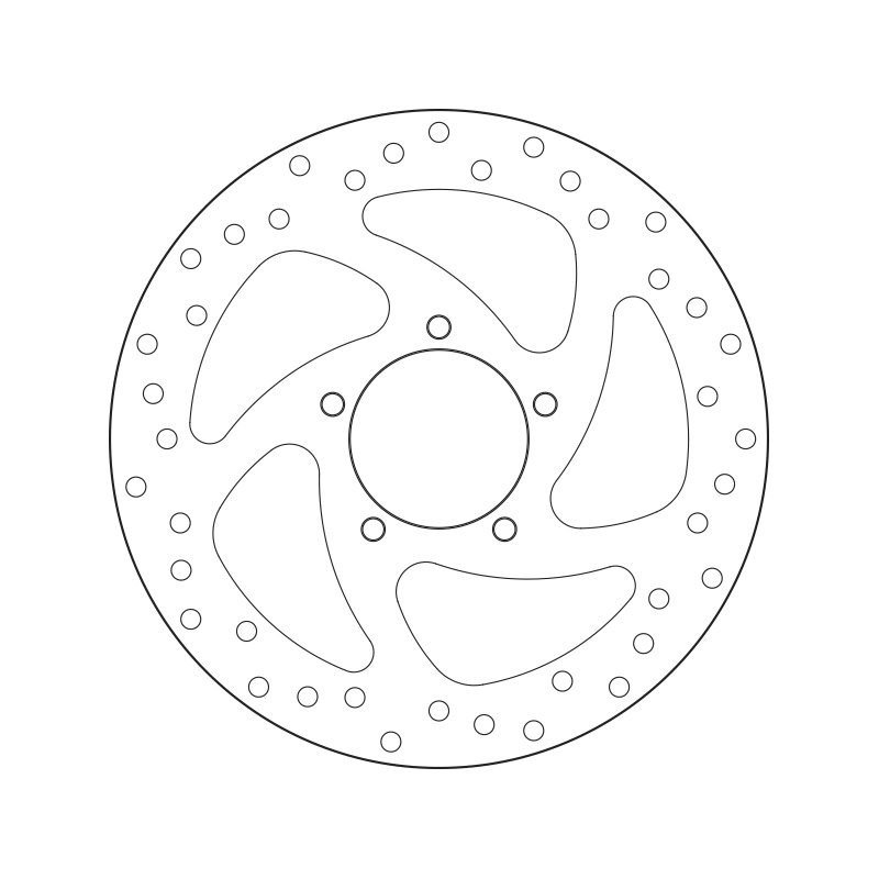BREMBO 68B407P6 Тормозной диск
