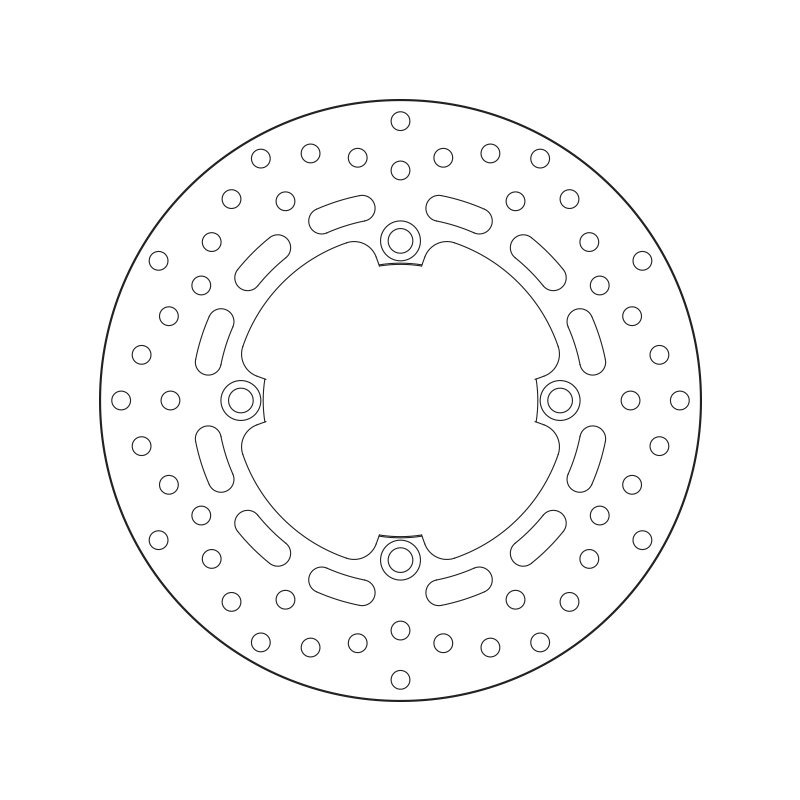 BREMBO 68B407P7 Тормозной диск