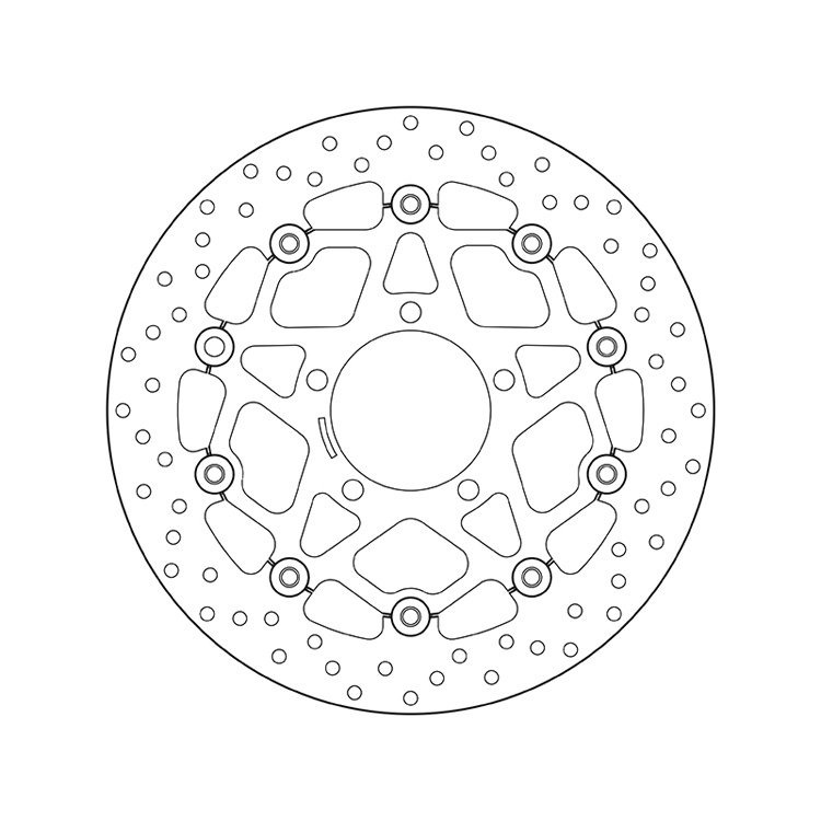 Brembo 78B40861 Тормозной диск
