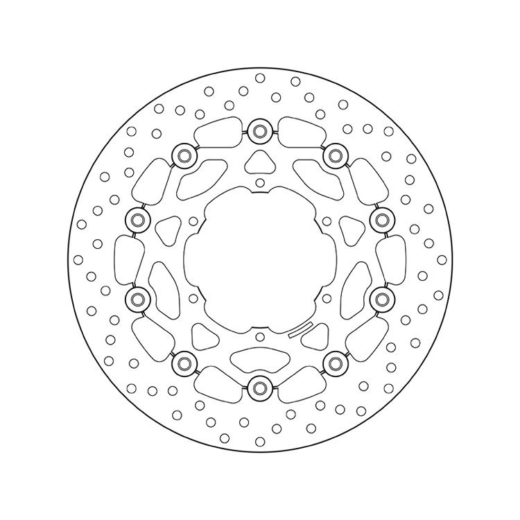 BREMBO 78B408A1 Тормозной диск