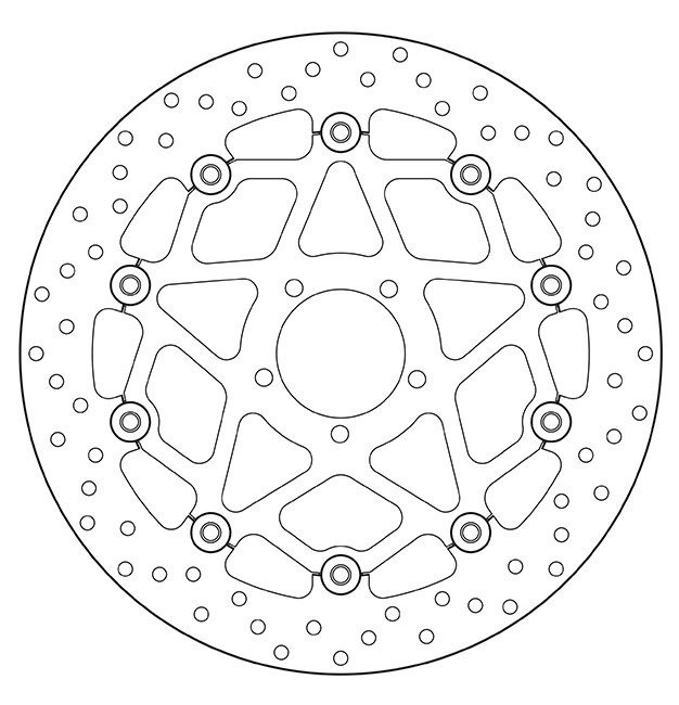 BREMBO 78B408B1 Тормозной диск
