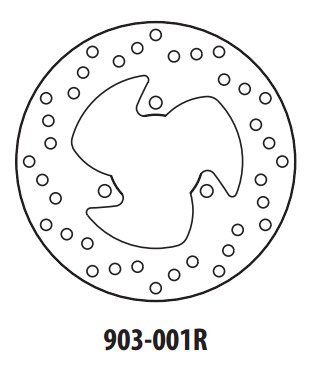 Тормозной диск GOLDfren 903-001R
