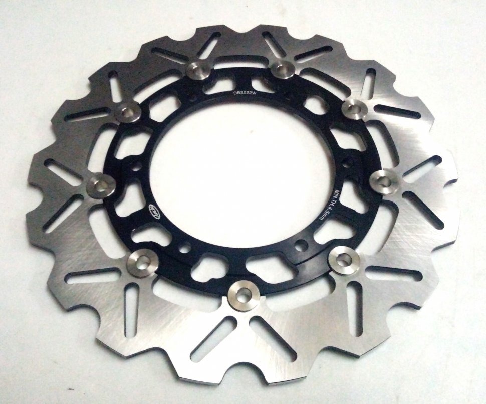Передние тормозные диски Arashi для Yamaha YZF-R6, YZF-R1 98-03 черные