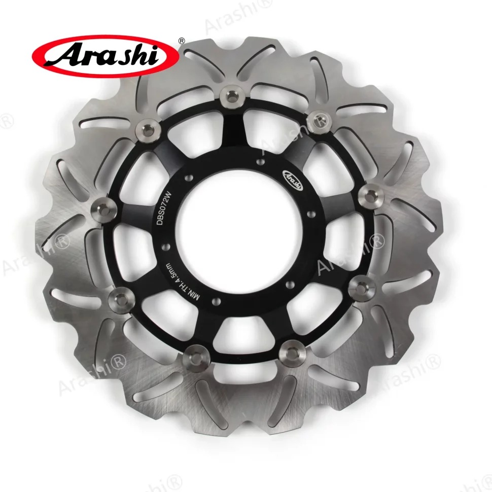 Передние тормозные диски Arashi для Honda CBR R 250, CBR R 300 черные