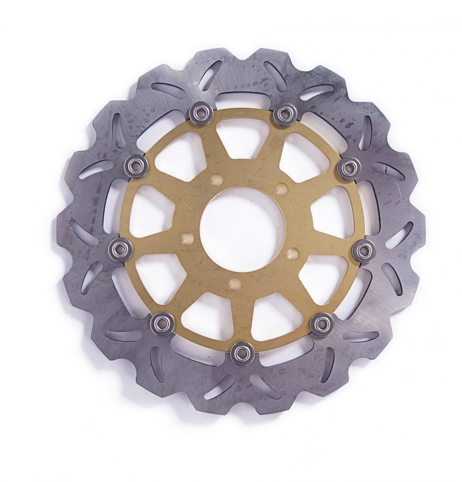 Тормозной диск передний Tarazon ZC905 для Suzuki GSX R 600 04-05, GSX R 750 04-05, GSX R 1000 03-04 (цвет Gold)