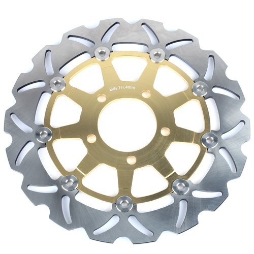 Тормозной диск передний Tarazon ZC908 для Suzuki GSX F 600/750 04-06, SV / SV S 650 03-09 золотой