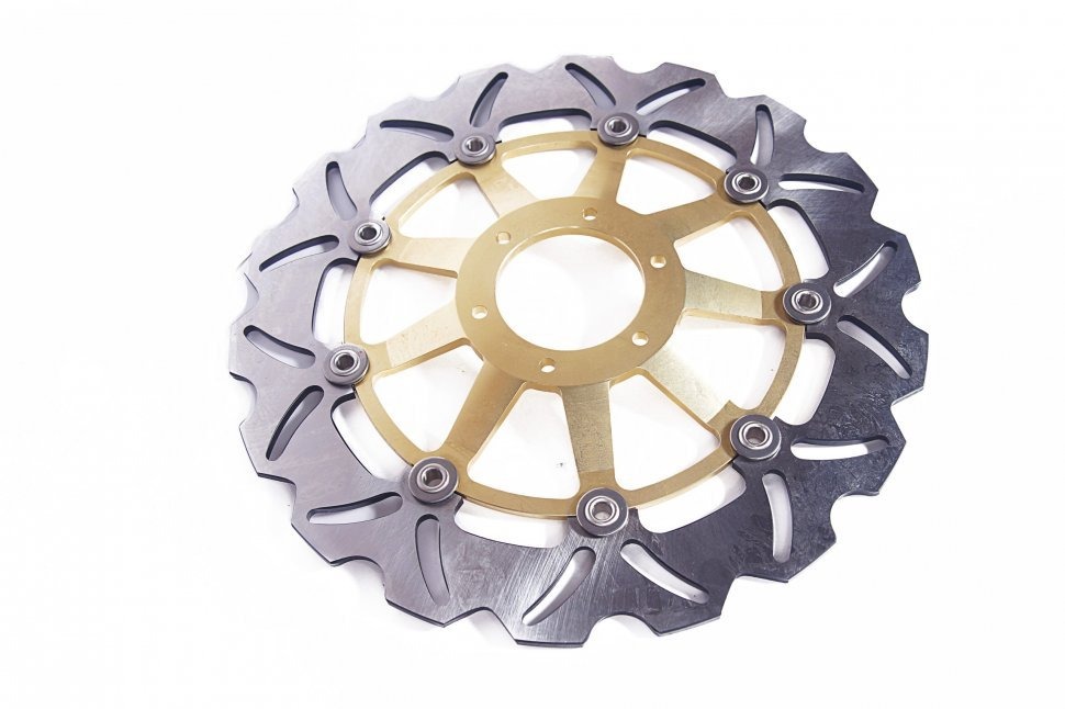 Тормозной диск передний Tarazon ZC922 для Honda CBR RR 929 00-01, CBR RR 954 02-03 золотой