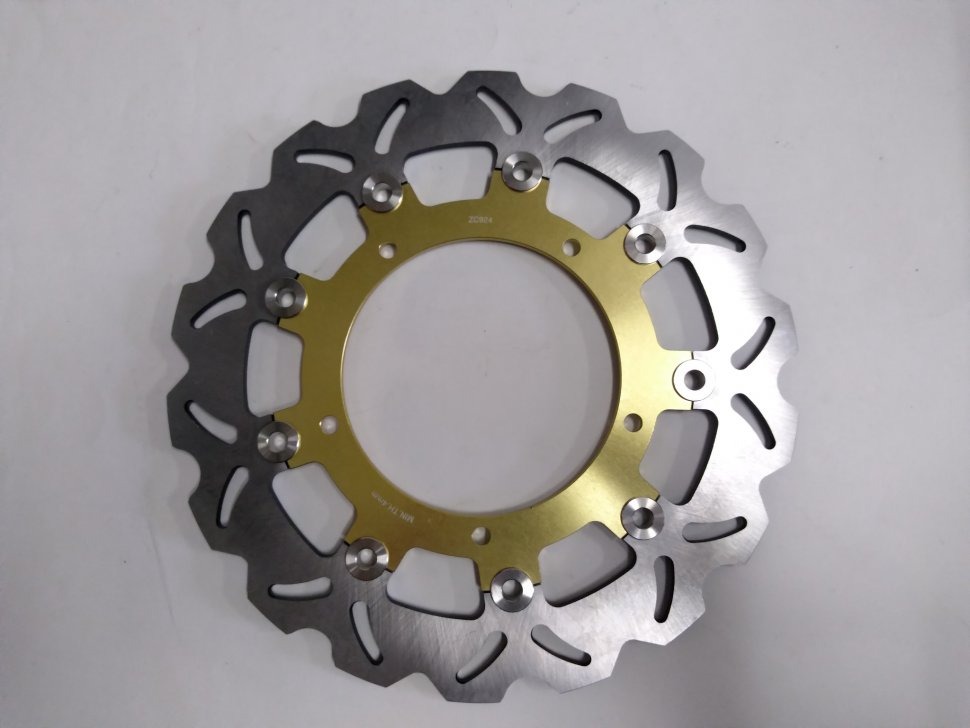 Тормозной диск передний Tarazon ZC924 YAMAHA YZF R3 320 15-18, MT03 320/660, XJ6 DIVERSION 600 09-15 золотой
