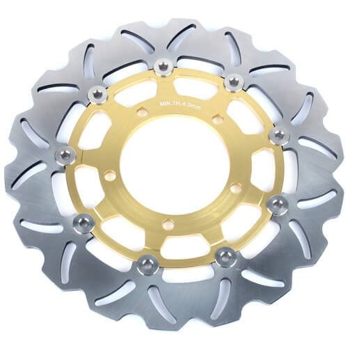 Тормозной диск передний Tarazon ZC926 для Yamaha YZF R6 05-16, YZF R1 07-14 золотой