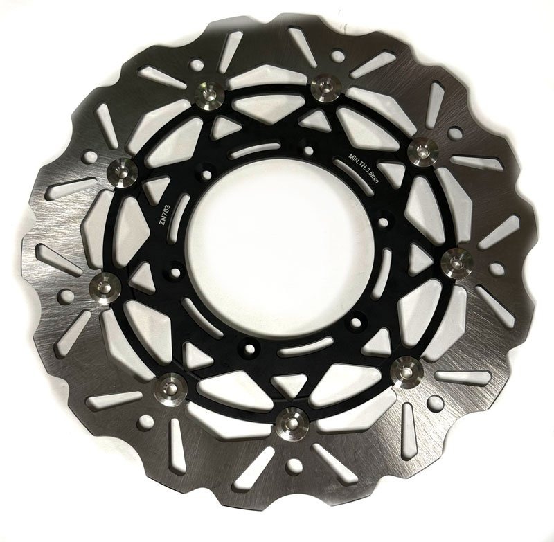 Тормозной диск Tarazon ZN783 Yamaha YZ/WR Oversize 320мм черный