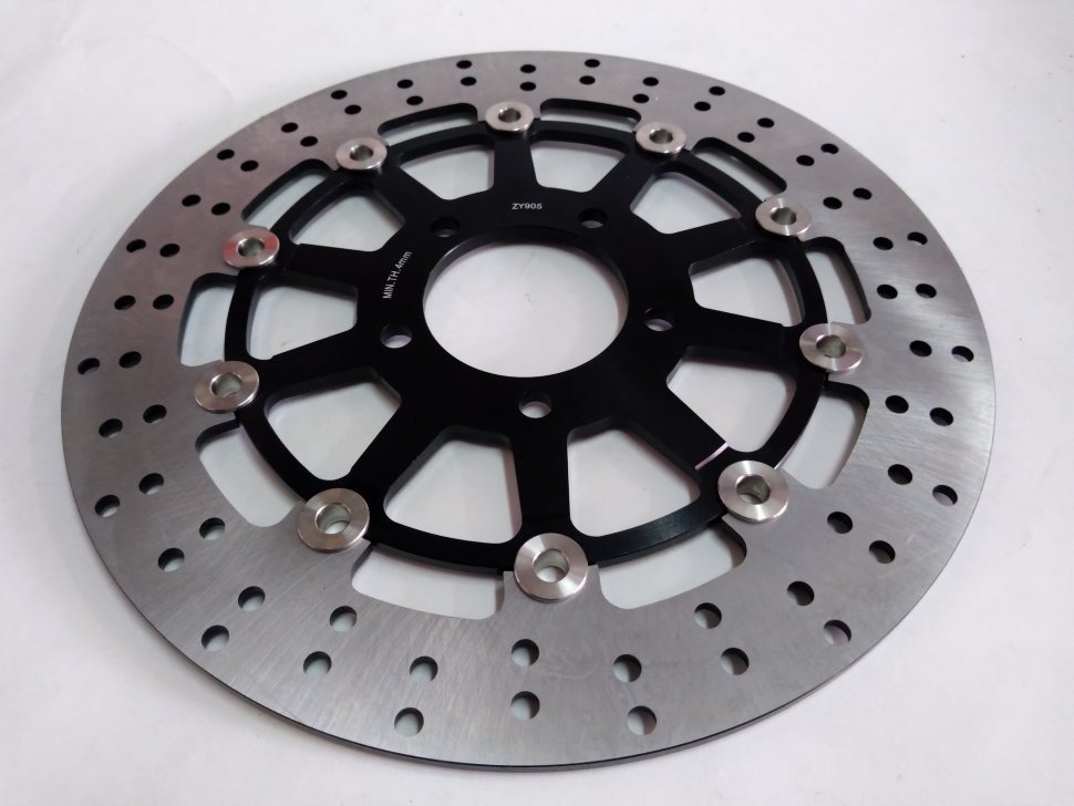 Тормозной диск передний Tarazon ZY905 для Suzuki GSX R 600 04-05, GSX R 750 04-05, GSX R 1000 03-04 черный